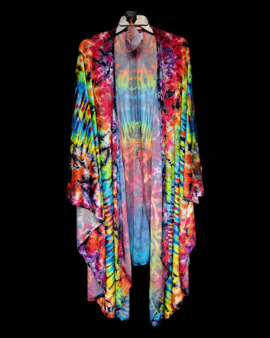 Rainbow Velour Cloak